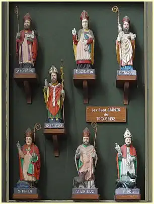 Wallfahrten - religiöse Feste - die sieben Heiligen Tro Breiz