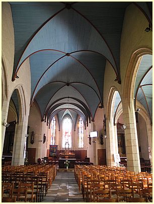 Kirchenschiff Sainte-Anne-la-Palud