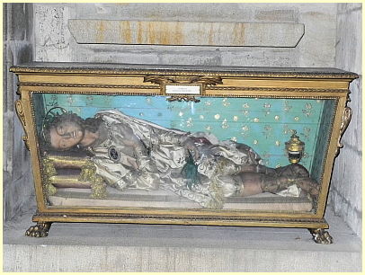 Reliquie Corpus Sancti Celistini - Kathedrale Saint-Vincent