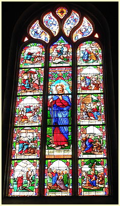 Kirchenfenster le bon Pasteur