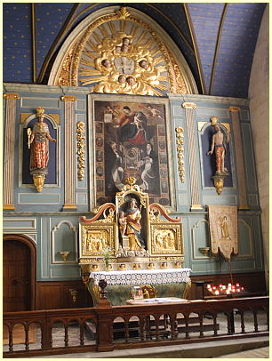 Kirche Saint-Sauveur - Autel du Rosaire