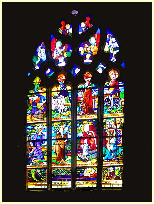 Kirchenfenster Saint Ronan Kapelle du Pénity