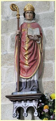 Holzstatue Saint-Tudy Kirche Saint-Tudy - Loctudy