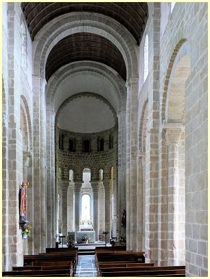 Kirchenschiff und Seitenschiff Saint-Tudy - Loctudy