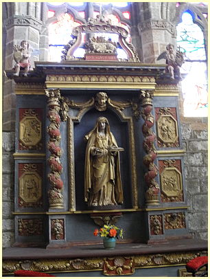 Retable de Sainte Anne Chapelle du Rosaire