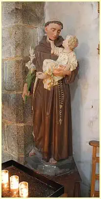Statue Kirche Notre-Dame-du-Bon-Secours - Insel Île de Batz