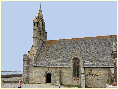 Seitenansicht Kapelle Notre-Dame-de-la-Joie Penmarch