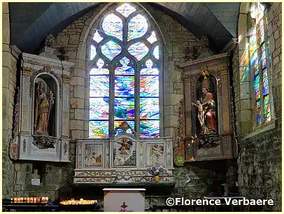 Altar Kapelle Notre-Dame-de-Bonne-Nouvelle ©Florence Verbaere Altar Kapelle Notre-Dame-de-Bonne-Nouvelle