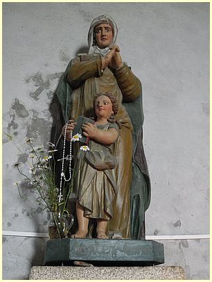 Statue Sainte Anne - Notre-Dame-de-Grâce