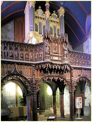 Orgel Kirche Notre-Dame de Rumengol