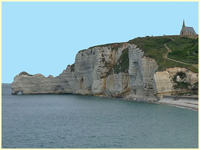 Alabasterküste - Falaise und Porte d'Amont - Étretat