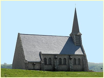 Alabasterküste - Kapelle Notre-Dame-de-la-Garde - Étretat