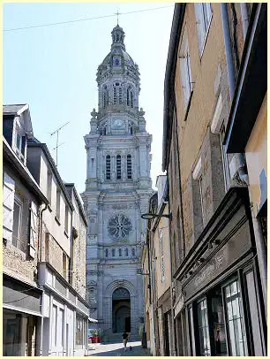 Glockenturm Basilika Saint-Gervais-et-Saint-Protais Avranches