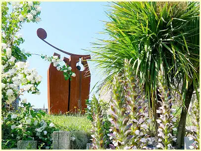 Skulptur im Jardin Bergevin Avranches