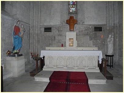 Altar Kirche Église Notre-Dame d'Étretat
