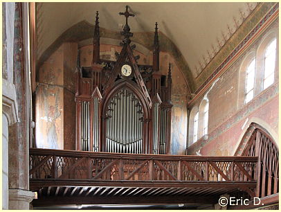 Orgel Kirche Saint-Léonard - Honfleur