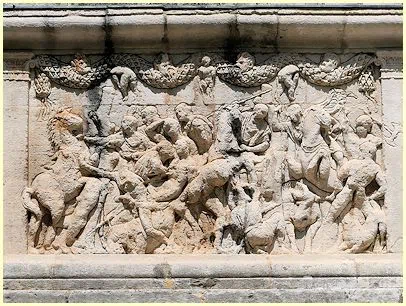 Mausoleum Legende der Jagd auf den Kalydonischen Eber