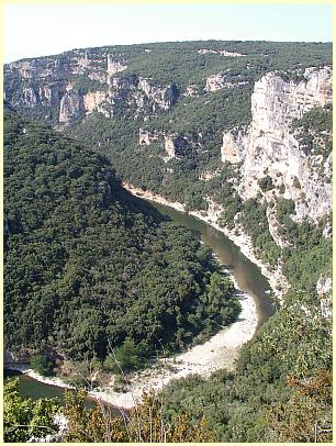 Belvédère du Méandre de Gaud - Ardèche Schlucht