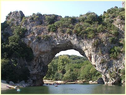 Pont d'Arc - Ardèche Schlucht