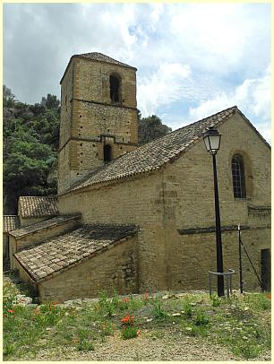 Burg Forteresse de Mornas - Kirche Église Notre-Dame du Val-Romigier