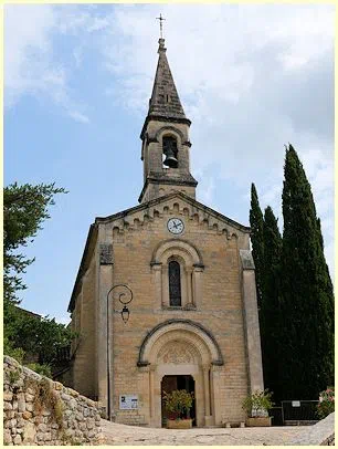 La Roque-sur-Cèze - Kirche Saint-Laurent