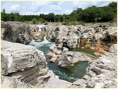 La Roque-sur-Cèze - Cascades du Sautadet