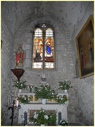 Kirche Église Notre-Dame-de-l'Assomption - Nebenaltar