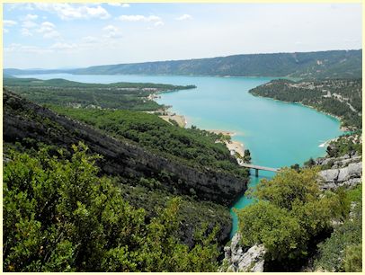 Naturpark Verdon - Lac de Sainte-Croix