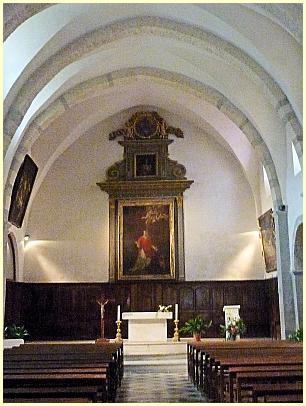 Kirche Saint-Vincent - Nebenaltar einer Seitenkapelle