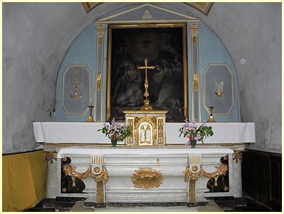 Heiligenfigur am Tour Randonne, Statue