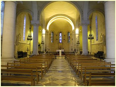 Kirchenschiff Notre-Dame-de-Beauregard