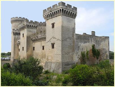 Tarascon - nördlicher Gebäudeteil Schloss von König René