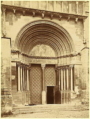 Tarascon - Portal Stiftskirche Sainte-Marthe