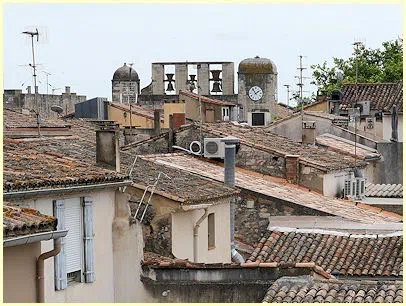 Kirchtürme Notre-Dame-des-Sablons - Aigues-Mortes