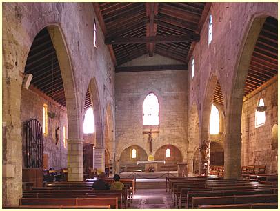 Kirchenschiff und Chor Notre-Dame-des-Sablons - Aigues-Mortes