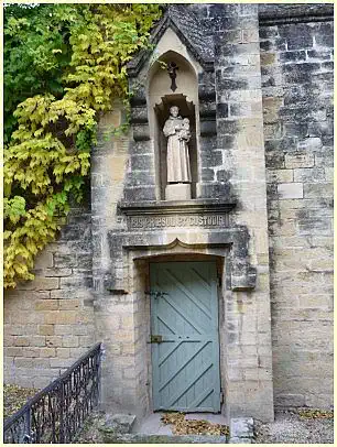 Nebeneingangstür Schloss Château d'Ansouis