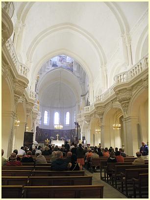 Kirchenschiff Kathedrale Notre-Dame des Doms d'Avignon