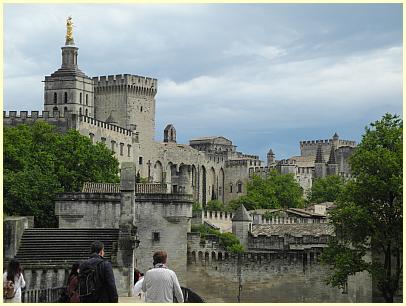 Papstpalast Palais des Papes d'Avignon