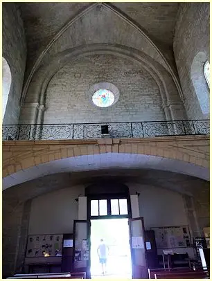 Leere Balustrade