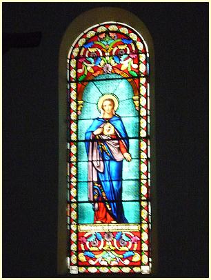 Buis-les-Baronnies - Kirchenfenster Notre-Dame de Nazareth