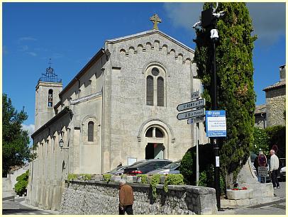 neue Kirche Église Saint-Laurent d'Eygalières