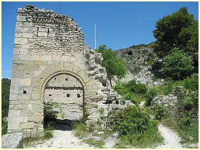 Fontaine-de-Vaucluse - Schloss der Bischöfe von Cavaillon