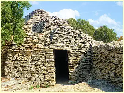 Dorf Village des Bories Backhaus (Fournil)