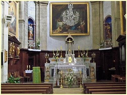 Kirche Notre-Dame-de-la-Purification, Altar