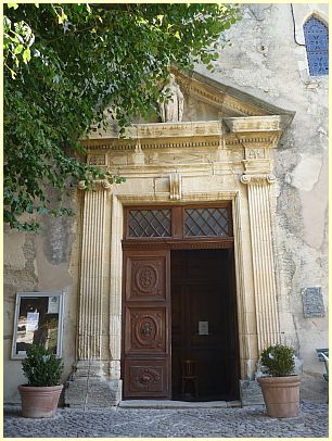 Kirche Montbrun-les-Bains - Portal