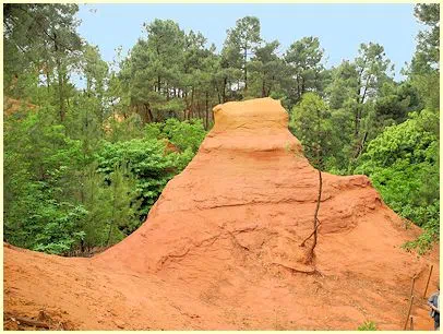 Aufgang über Holzstufen