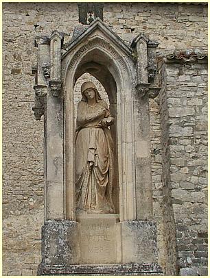 Statue Notre-Dame-de-Beauvert - Saint-Jalle