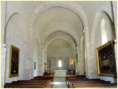 Kirchenschiff Notre-Dame-de-Beauvert - Saint-Jalle