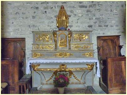 Altar Notre-Dame-de-Beauvert - Saint-Jalle