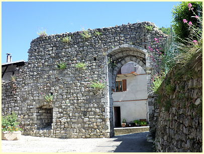 Sospel - Tor der Stadtmauer